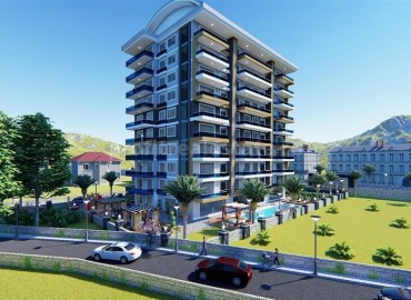 Apartments from the developer at low prices in a complex in Mahmutlar, Alanya ID-4318 фото-11