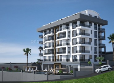 Квартиры на этапе строительства, в новом жилом комплексе Каргыджака, Аланья, 51-140 м2 ID-4328 фото-1
