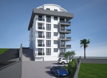 Квартиры на этапе строительства, в новом жилом комплексе Каргыджака, Аланья, 51-140 м2 ID-4328 фото-3}}