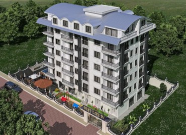 Апартаменты по ценам застройщика, в строящемся жилом комплексе Махмутлара, Аланья 53-185 м2 ID-4337 фото-1