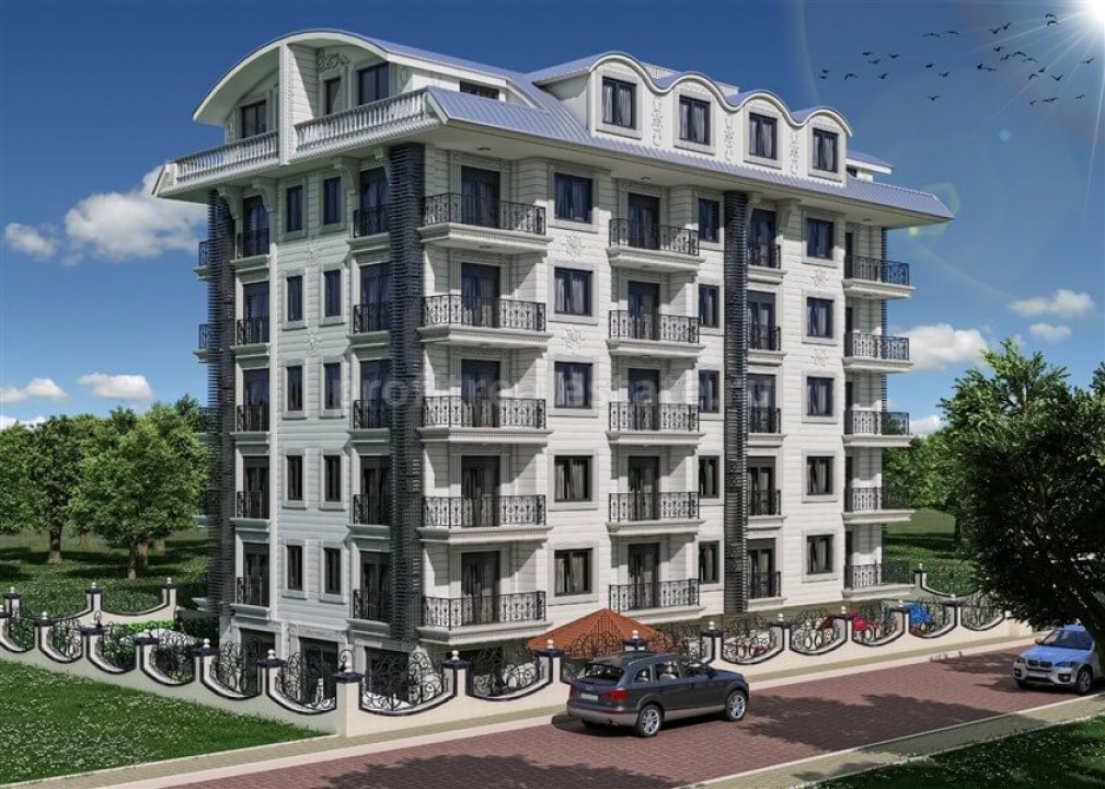 Апартаменты по ценам застройщика, в строящемся жилом комплексе Махмутлара, Аланья 53-185 м2 ID-4337 фото-2