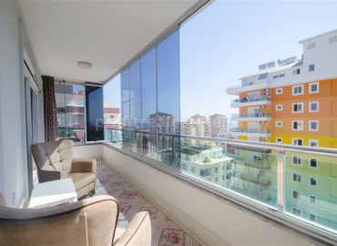 Просторные двухкомнатные апартаменты на 11 этаже c видом на море, центр Махмутлара, Аланья, 70 м2 ID-4368 фото-9