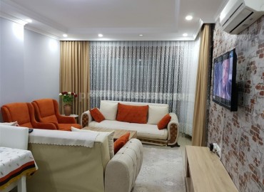 Двухкомнатная квартира, с мебелью и техникой, в 250 метрах от пляжа Махмутлара ID-4388 фото-3