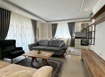 Трехкомнатные меблированные апартаменты в комплексе с инфраструктурой, Махмутлар, Алания ID-4427 фото-4