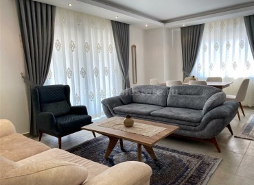 Трехкомнатные меблированные апартаменты в комплексе с инфраструктурой, Махмутлар, Алания ID-4427 фото-6