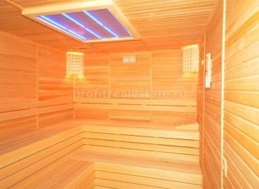 Трехкомнатные меблированные апартаменты в комплексе с инфраструктурой, Махмутлар, Алания ID-4427 фото-13