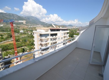 Двухэтажная квартира 110 м2 на аренду в новом жилом комплексе, вид на море и горы, Махмутлар ID-4429 фото-12