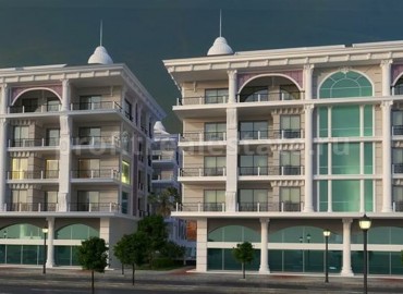 Новая двухкомнатная квартира, всего в 250 метрах от моря, Каргыджак, Аланья ID-4432 фото-2