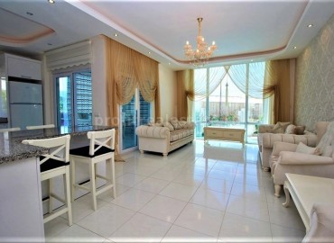 Шикарная трёхкомнатная квартира в элитном комплексе на продажу от собственника, Алания, район Махмутлар ID-4507 фото-3