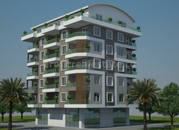 Двухуровневая квартира, планировки 3+1, в строящемся доме, Махмутлар, Аланья, 150 м2 ID-4508 фото-1