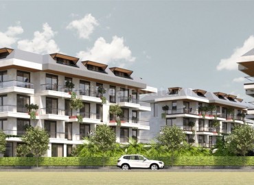 Инвестиционный проект с квартирами различных планировок, район Оба, Алания ID-4558 фото-4