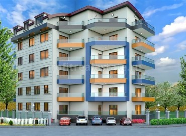 Апартаменты по ценам застройщика, в строящемся жилом комплексе Махмутлара, Аланья 37,5-161 м2 ID-4574 фото-1
