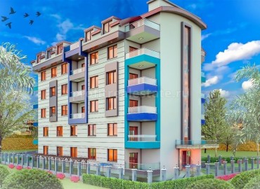 Апартаменты по ценам застройщика, в строящемся жилом комплексе Махмутлара, Аланья 37,5-161 м2 ID-4574 фото-4