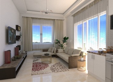 Апартаменты по ценам застройщика, в строящемся жилом комплексе Махмутлара, Аланья 37,5-161 м2 ID-4574 фото-7