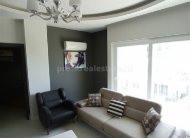 Стильные двухкомнатные апартаменты, с мебелью и техникой, по выгодной цене, Махмутлар, Аланья, 60 м2 ID-4659 фото-4