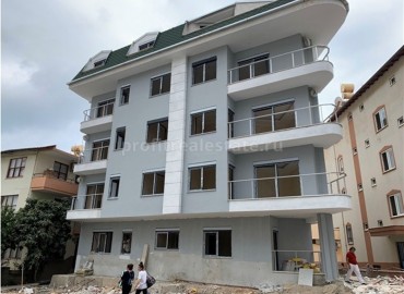 Двухкомнатная квартира в строящемся доме, центр Алании, 400 метров до моря ID-4719 фото-8