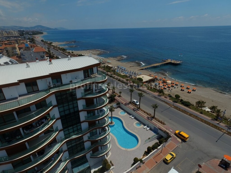 Apartment in first coastline in Oba, Turkey ID-0260 фото-1