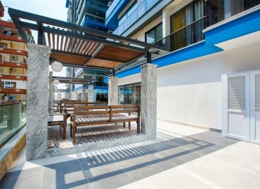 Новая трехкомнатная квартира, с великолепными видовыми характеристиками, на первой береговой линии, Махмутлар, Аланья, 90 м2 ID-4740 фото-21